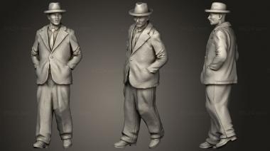 Figurines of people People 3d model
